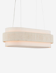 Kiri Oval Chandelier - Dining Room Chandelier Fixture for Dining Rooms