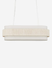 Kiri Oval Chandelier - Dining Room Chandelier Fixture for Dining Rooms