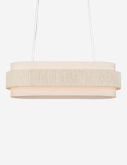 Kiri Oval Chandelier - Dining Room Chandelier Fixture for Dining Rooms