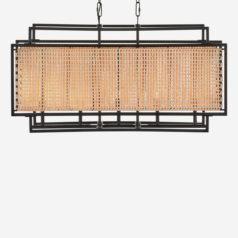 Brayson Linear Chandelier - Dining Room Chandelier Fixture Modern Home