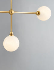 Helia Linear Chandelier - Dining Room Chandelier Fixture Modern Home