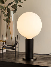 Knuckle Table Lamp with Sphere IV - Designer Table Lamp Light