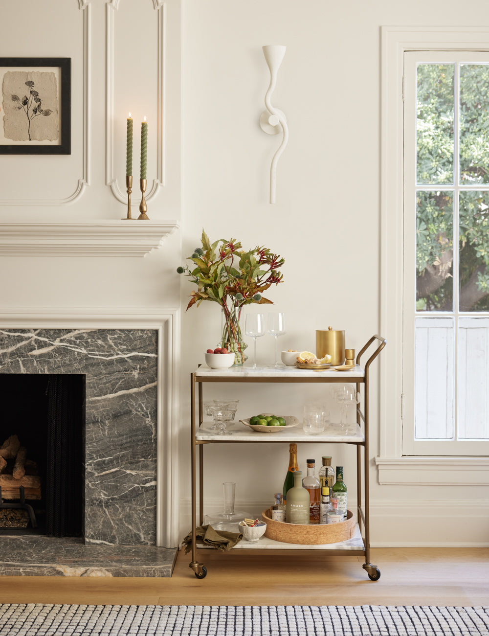 Ayat Sconce - Wall Sconce Lighting for Bedrooms Modern Wall Light in a room