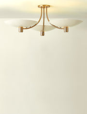 Taro Semi-Flush Mount Light - Semi Flush Ceiling Light for Bedrooms