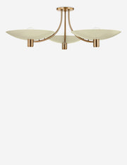 Taro Semi-Flush Mount Light - Semi Flush Ceiling Light for Bedrooms