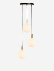 Triple Pendant Light with Sphere IV - Modern Ceiling Pendant Light