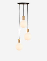 Triple Pendant Light with Sphere IV - Modern Ceiling Pendant Light