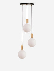 Triple Pendant Light with Sphere IV - Modern Ceiling Pendant Light