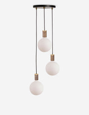 Triple Pendant Light with Sphere IV - Modern Ceiling Pendant Light