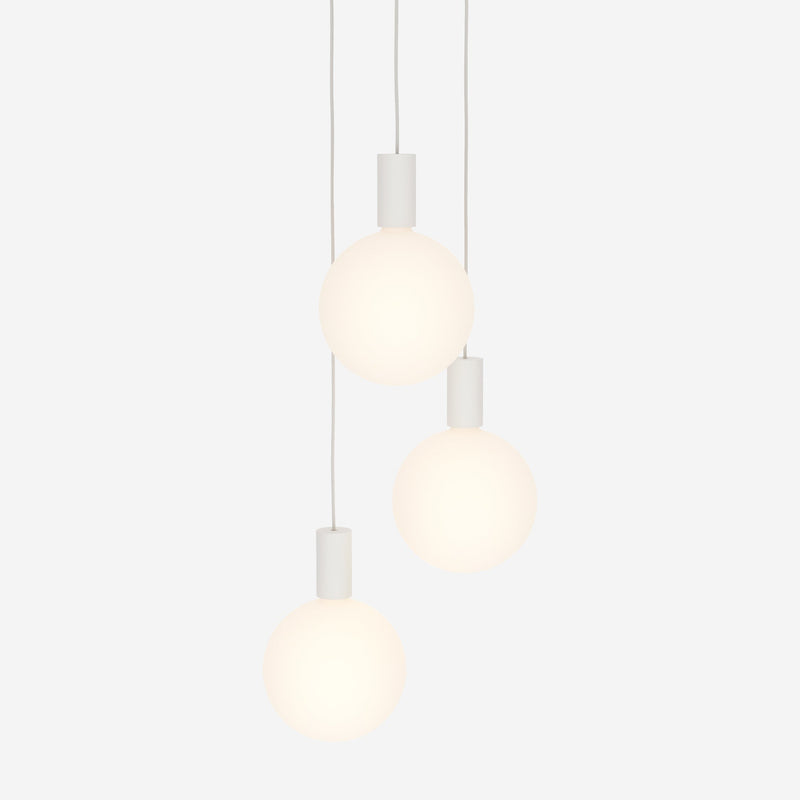 Alumina Triple Pendant Light - Modern Ceiling Pendant Light Fixture