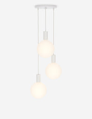 Alumina Triple Pendant Light - Modern Ceiling Pendant Light Fixture
