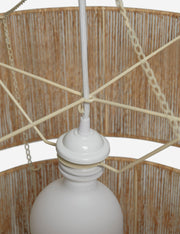 Chavette Chandelier, Natural - Dining Room Chandelier Fixture