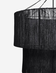 Chavette Chandelier, Black - Dining Room Chandelier Fixture Light