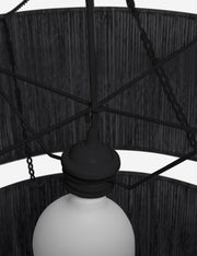 Chavette Chandelier, Black - Dining Room Chandelier Fixture Light