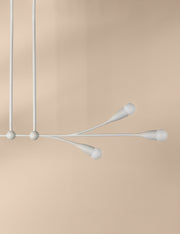 Elsa Linear Chandelier - Dining Room Chandelier Fixture Modern Home