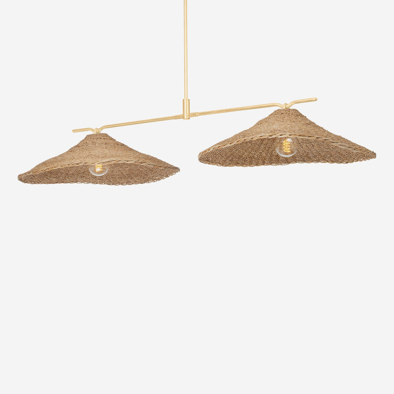 Nura Linear Pendant - Linear Kitchen Pendant Light for Kitchen Islands