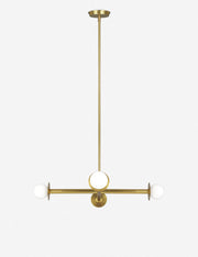 Nodes Wide Chandelier - Dining Room Chandelier Fixture Modern Home