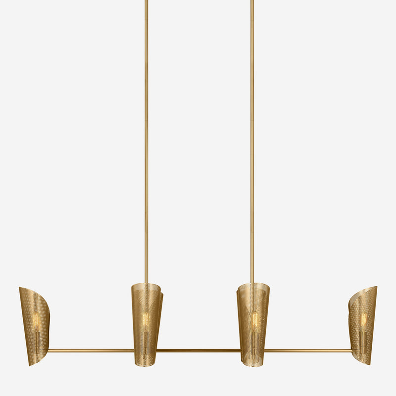 Plivot Linear Chandelier - Dining Room Chandelier Fixture Modern Home
