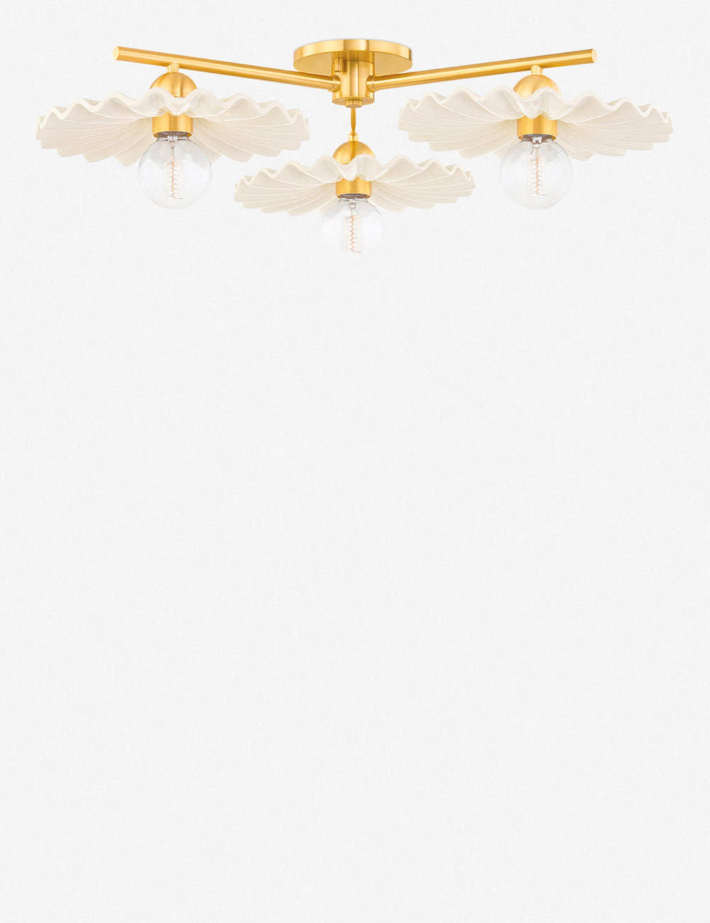 Madrona Semi-Flush Mount Light - Semi Flush Ceiling Light for Bedrooms in a room