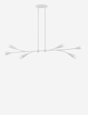 Elsa Linear Chandelier - Dining Room Chandelier Fixture Modern Home