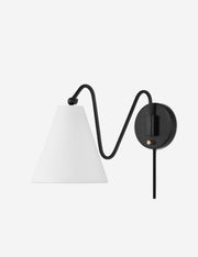 Dellon Single Plug-In Sconce - Wall Sconce Lighting for Bedrooms