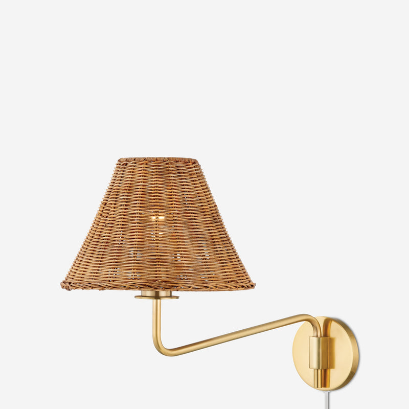 Teressa Plug-In Sconce - Wall Sconce Lighting for Bedrooms Fixture