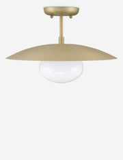 Shah Semi-Flush Mount Light - Semi Flush Ceiling Light for Bedrooms