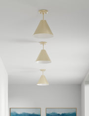 Cannon Semi-Flush Mount Light - Semi Flush Ceiling Light for Bedrooms