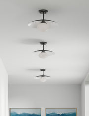 Shah Semi-Flush Mount Light - Semi Flush Ceiling Light for Bedrooms