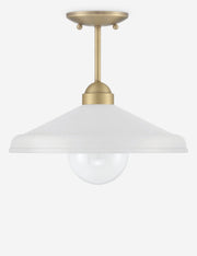 Parish Semi-Flush Mount Light - Semi Flush Ceiling Light for Bedrooms