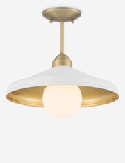 Parish Semi-Flush Mount Light - Semi Flush Ceiling Light for Bedrooms
