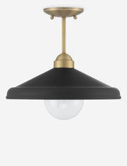 Parish Semi-Flush Mount Light - Semi Flush Ceiling Light for Bedrooms