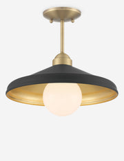 Parish Semi-Flush Mount Light - Semi Flush Ceiling Light for Bedrooms