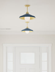 Parish Semi-Flush Mount Light - Semi Flush Ceiling Light for Bedrooms