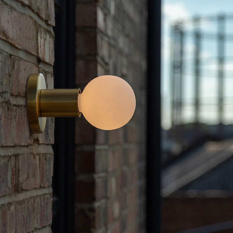 Lochan Outdoor Sconce with Sphere III - Wall Sconce Lighting