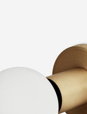 Lochan Outdoor Sconce with Sphere III - Wall Sconce Lighting