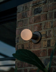 Lochan Outdoor Sconce with Sphere III - Wall Sconce Lighting