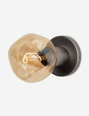 Lochan Outdoor Sconce with Voronoi I - Wall Sconce Lighting Fixture