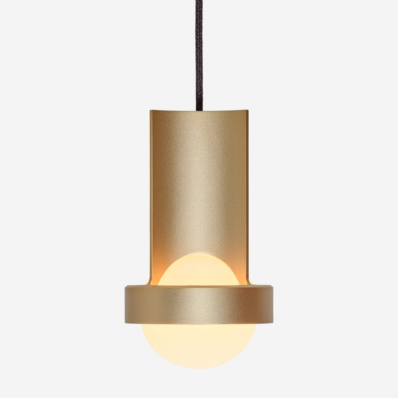 Loop Pendant Light with Sphere III - Modern Ceiling Pendant Light
