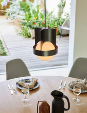 Loop Pendant Light with Sphere IV - Modern Ceiling Pendant Light