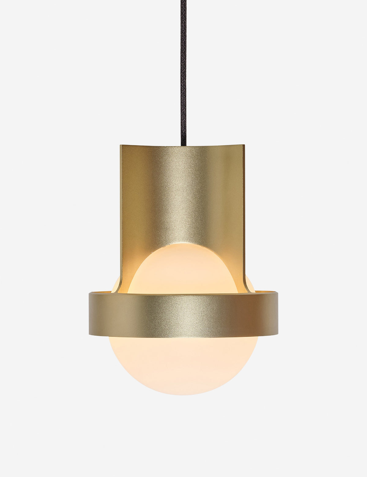 Loop Pendant Light with Sphere IV - Modern Ceiling Pendant Light