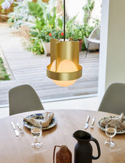 Loop Pendant Light with Sphere IV - Modern Ceiling Pendant Light