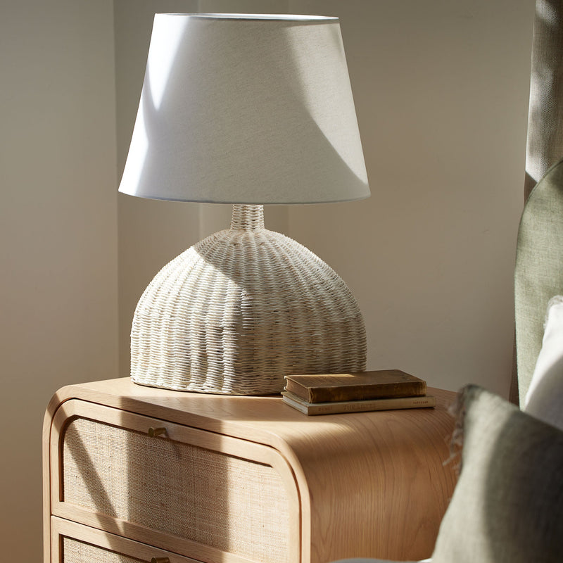 Yarrow Table Lamp - Designer Table Lamp for Nightstands Light
