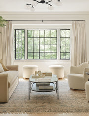 Solange Semi-Flush Mount Light - Semi Flush Ceiling Light for Bedrooms