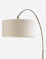 Linus Arc Floor Lamp - Living Room Floor Lamp for Living Rooms