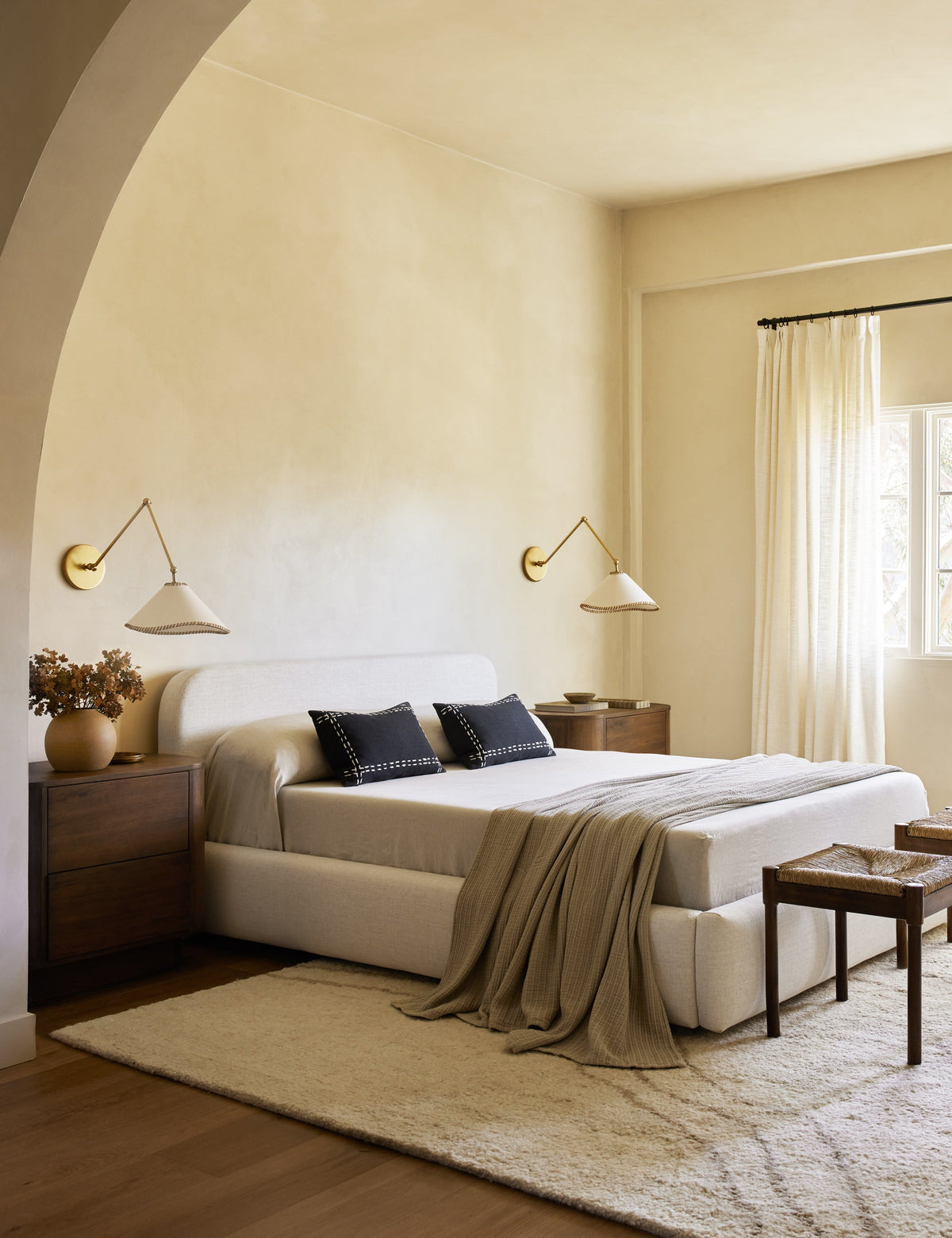 Arroyo Adjustable Sconce - Wall Sconce Lighting for Bedrooms in a room