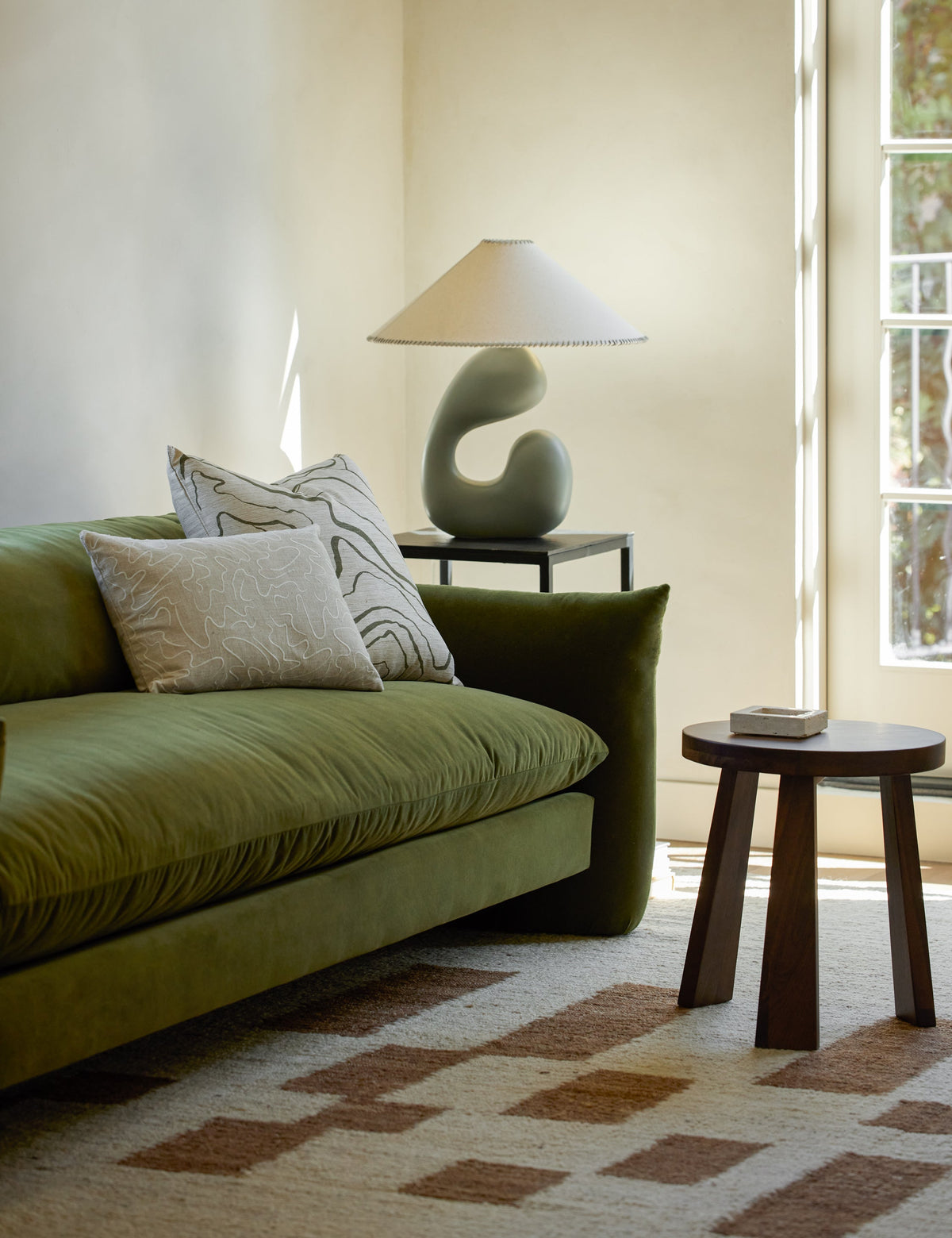 Saguaro Table Lamp - Designer Table Lamp for Nightstands Light in a room
