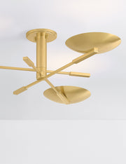 Marzio Semi-Flush Mount Light - Semi Flush Ceiling Light for Bedrooms