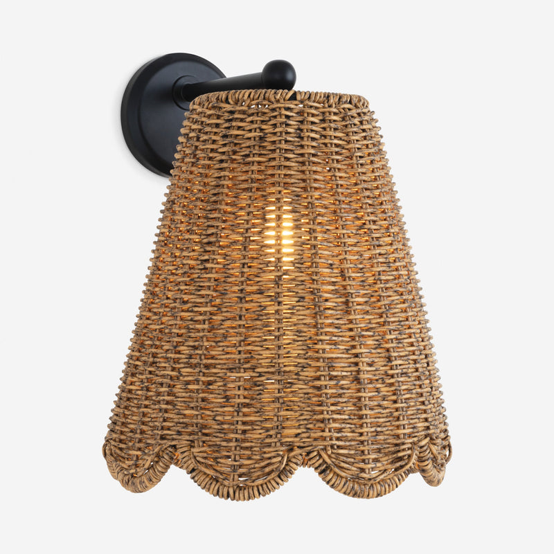 Summer Outdoor Straight Arm Sconce - Wall Sconce Lighting for Bedrooms