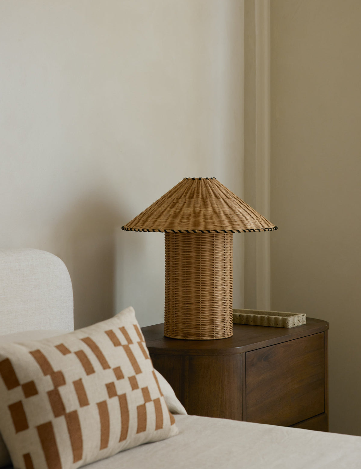 Terrene Table Lamp - Designer Table Lamp for Nightstands Light in a room
